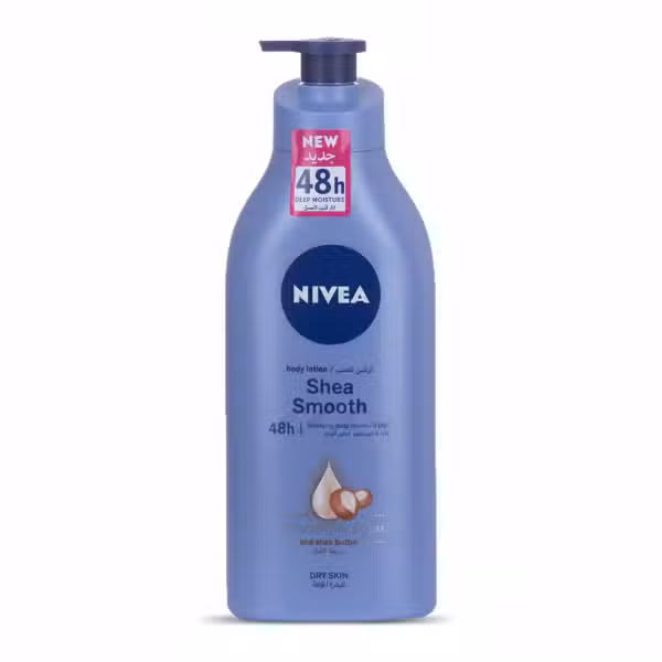 Nivea Shea Smooth Body Lotion 48h Deep Moisture Serum Dry Skin 625ml