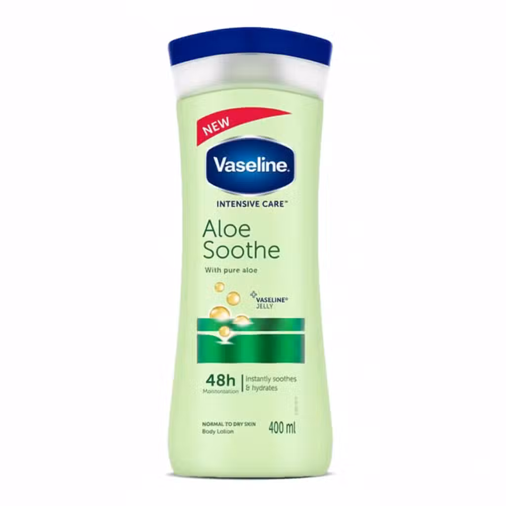Vaseline Intensive Care Aloe Soothe Body Lotion 400ml Moisturisation