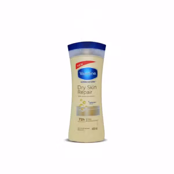 Vaseline Intensive Care Dry Skin Repair Lotion With Pure Oat Extract 400ml