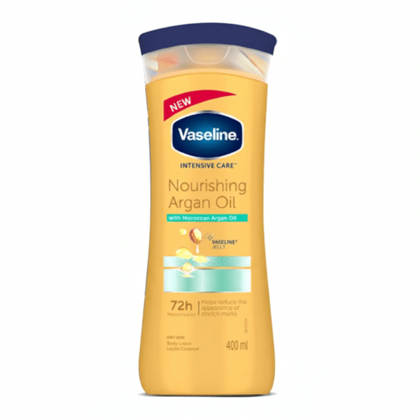 Vaseline Intensive Care Nourishing Argan Oil Body Lotion 400ml with Moroccan Argan Oil