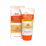 Valencia Gio Nature Plus Sun Block SPF 50+ PA+++ Collagen Sun Cream Water Resistant