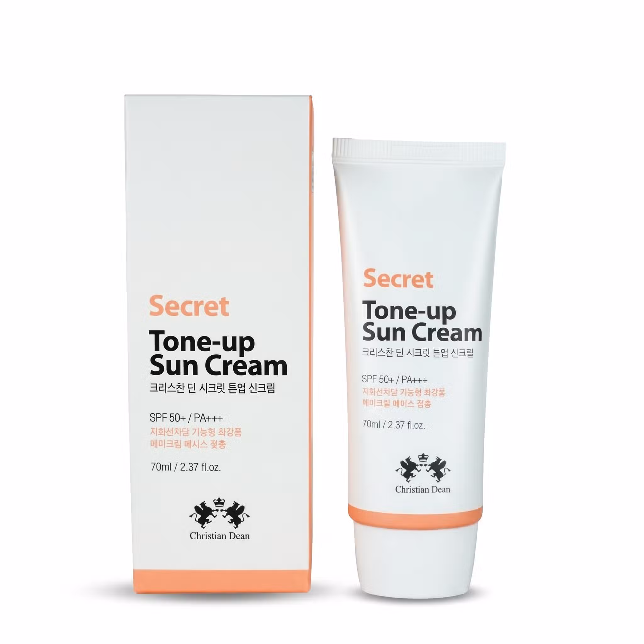 Christian Dean Secret Tone-Up Sun Cream SPF 50+ PA+++ 70ml
