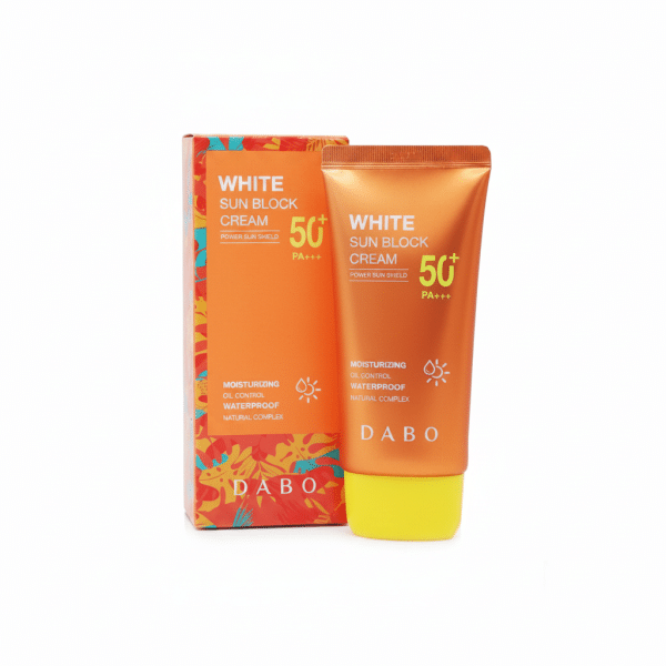 DABO White Sun Block Cream SPF 50 PA+++ Moisturizing Oil Control Waterproof Natural Complex 70ml