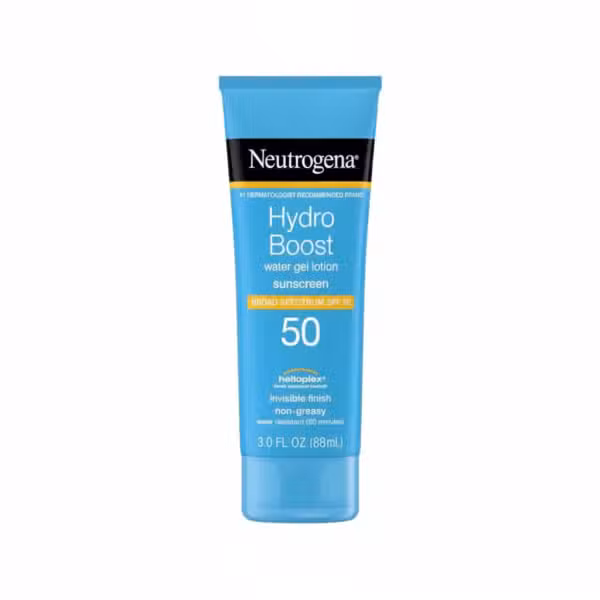 Neutrogena Hydro Boost Water Gel Lotion Sunscreen SPF 50 Invisible Finish Non-Greasy 88ml