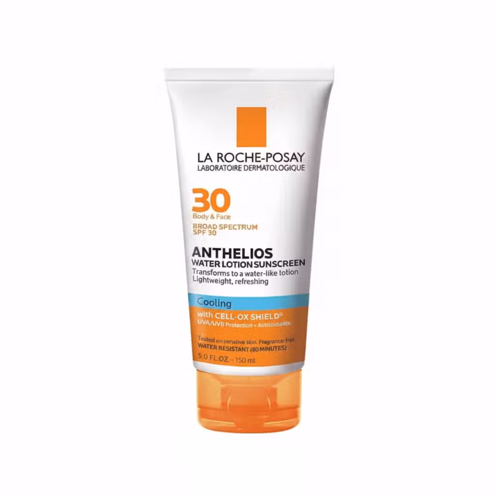 La Roche-Posay Anthelios Water Lotion Sunscreen SPF 30 Body Face Cooling Broad Spectrum 150ml