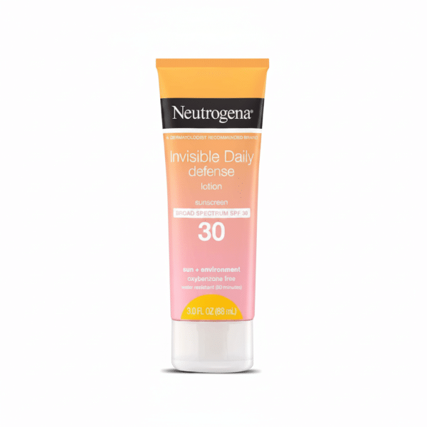 Neutrogena Invisible Daily Defense Lotion Sunscreen SPF 30 88ml Oxybenzone Free Water Resistant
