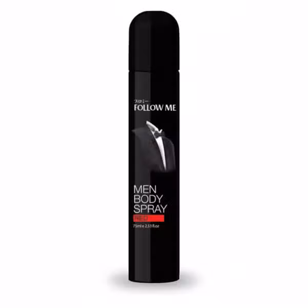 Follow Me Men Body Spray Red 75ml