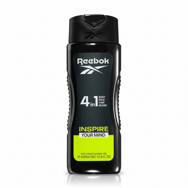 Reebok 4in1 Inspire Your Mind Hair Body Shower Gel 400ml