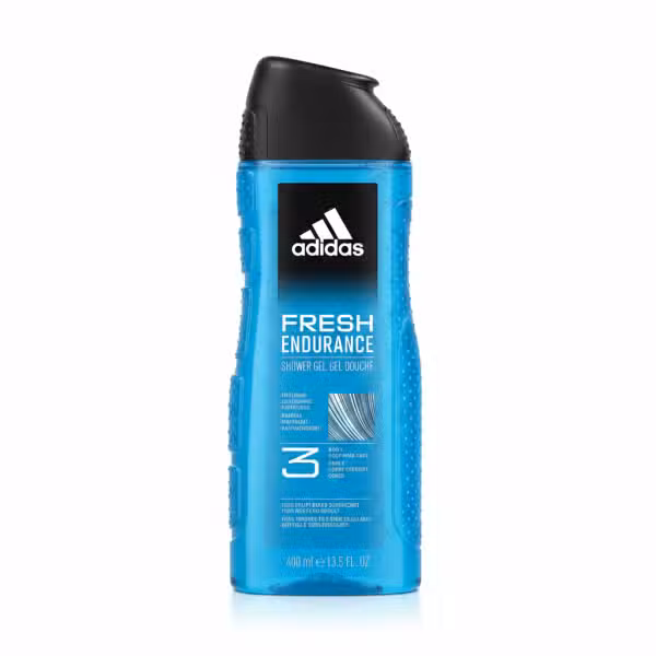Adidas Fresh Endurance Shower Gel Body Hair Face 400ml