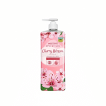 Watsons Cherry Blossom Scented Cream Body Wash 1000ml Softening Moisturising