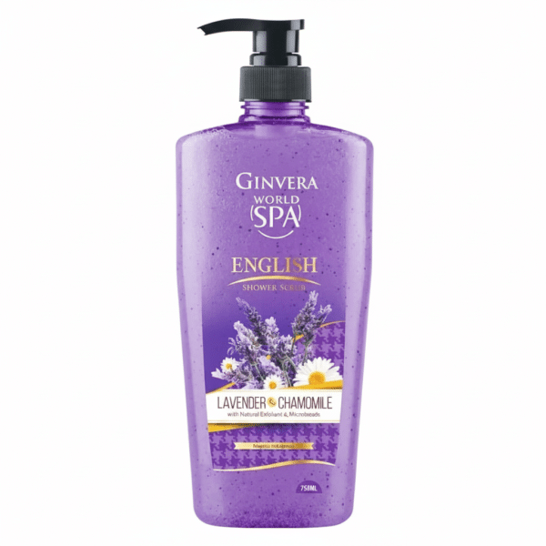 Ginvera World Spa English Lavender Chamomile Shower Scrub 750ml