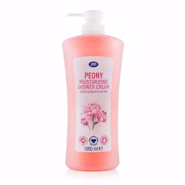 Boots Peony Moisturising Shower Cream 1000ml