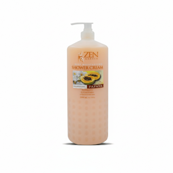 Zen Garden Lightening Papaya Shower Cream Deep Moisturising 2100ml
