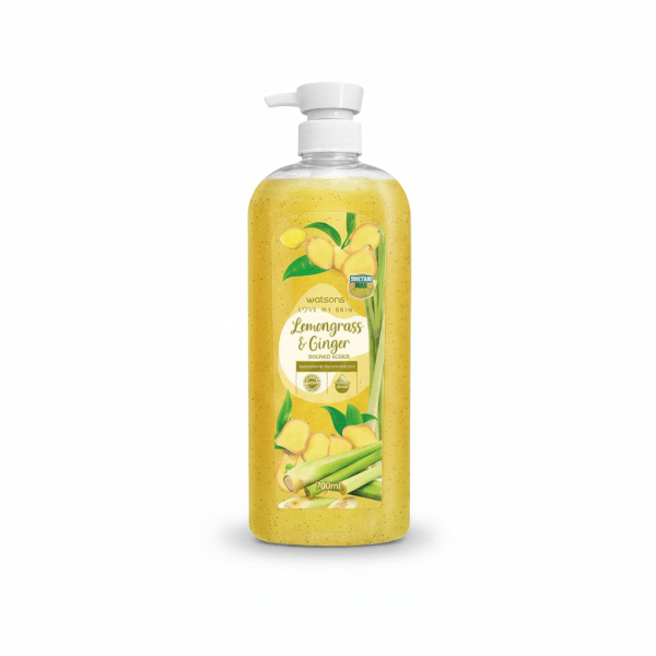 Watsons Lemongrass & Ginger Shower Scrub 700ml