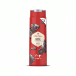 Old Spice Rock with Charcoal Shower Gel Shampoo 2 in 1 400ml
