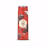 Old Spice Rock with Charcoal Shower Gel Shampoo 2 in 1 400ml
