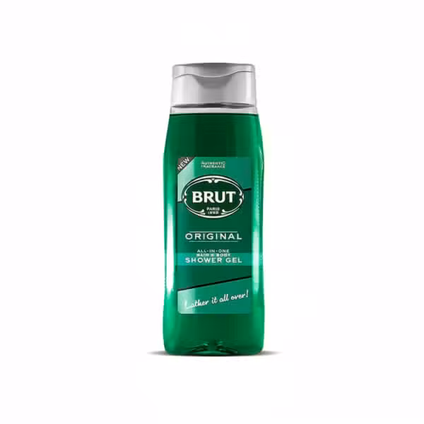 Brut Original All In One Hair Body Shower Gel 500ml