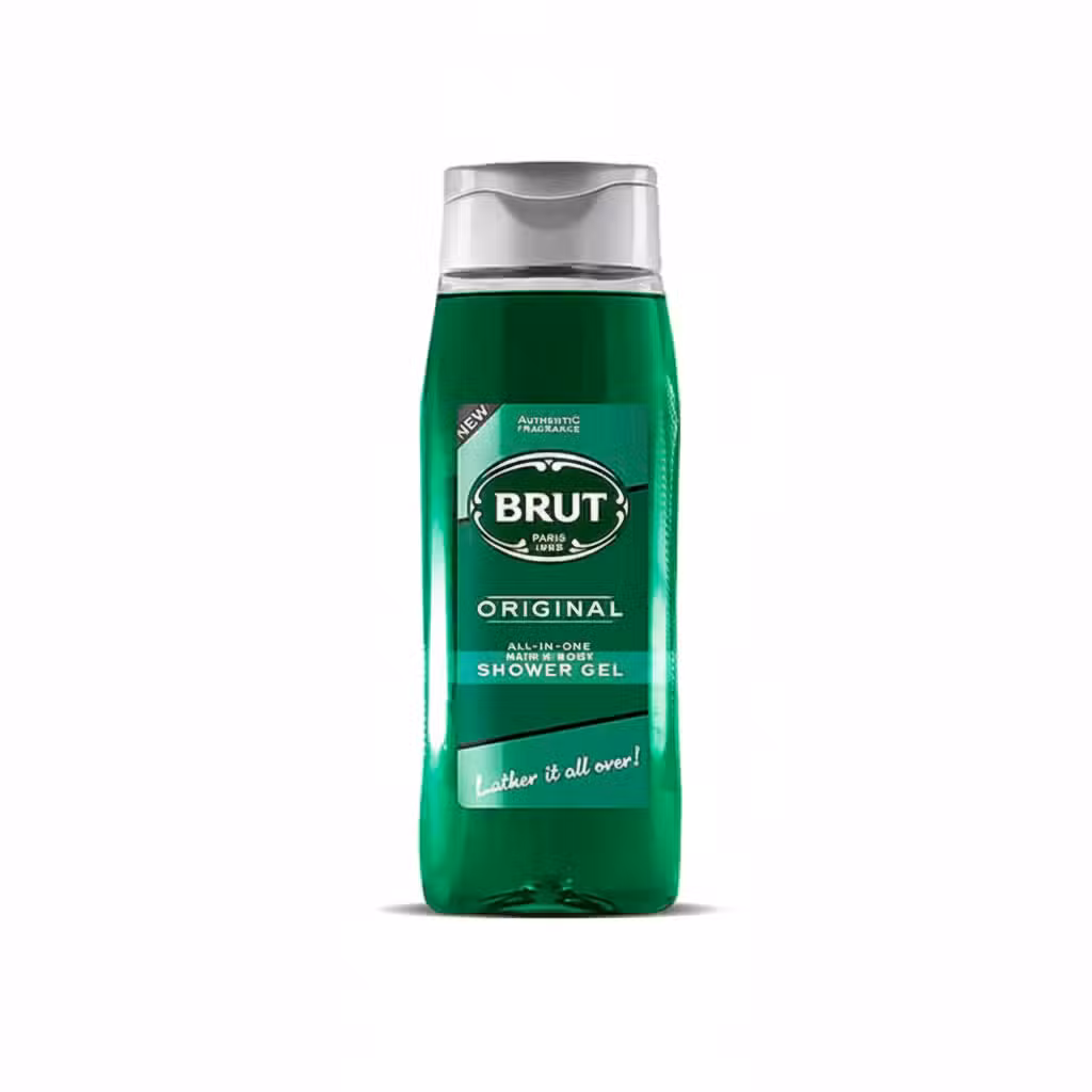 Brut Original All In One Hair Body Shower Gel 500ml