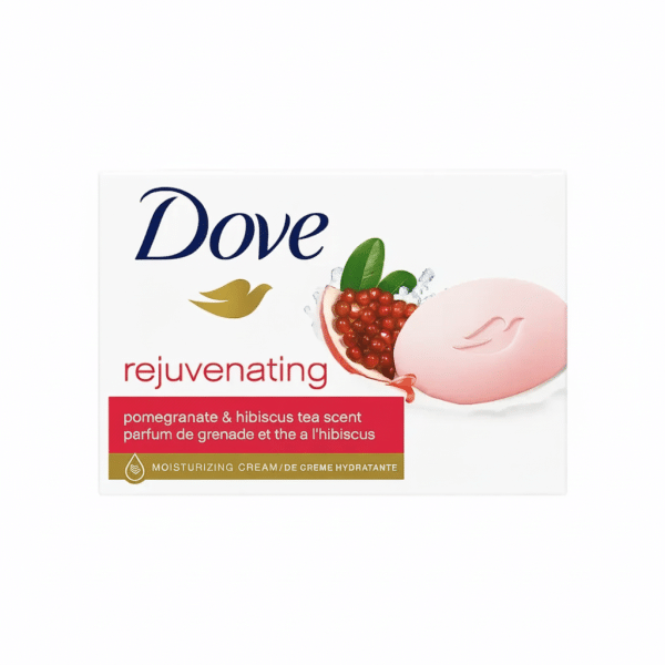 Dove Rejuvenating Pomegranate Hibiscus Tea Scent Moisturizing Cream Beauty Bar