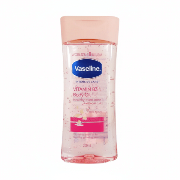 Vaseline Vitamin B3 Body Oil 200ml healthy even tone 100% Natural