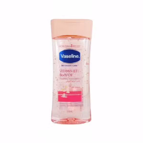 Vaseline Intensive Care Vitamin B3 Body Oil 200ml healthy even tone