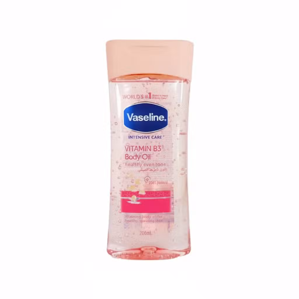 Vaseline Intensive Care Vitamin B3 Body Oil 200ml healthy even tone