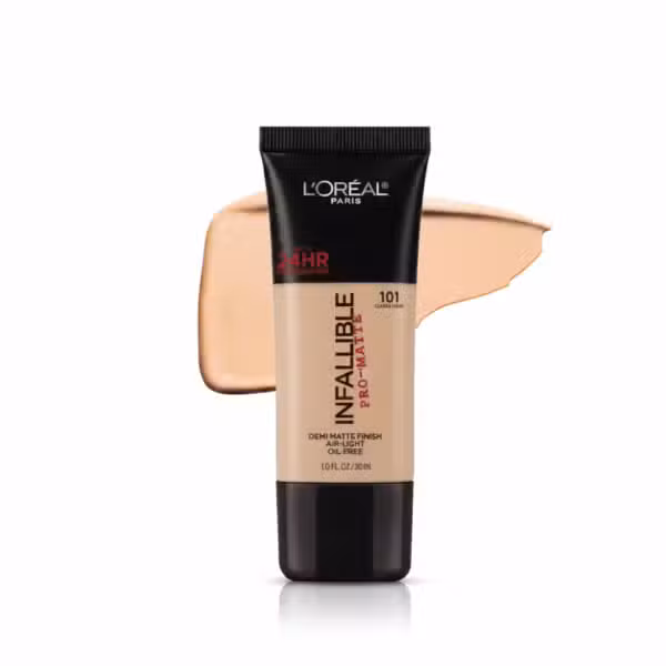 Loreal Paris Infallible Pro-Matte 101 Classic Ivory Demi Matte Finish Foundation 30ml