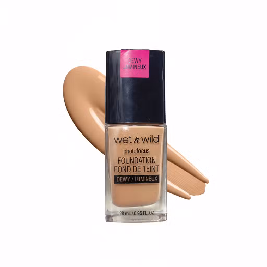 Wet n Wild Photofocus Foundation Dewy Lumineux Golden Beige 28ml