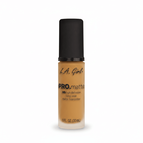 L.A. Girl PRO.matte Soft Honey HD long wear matte foundation 30ml