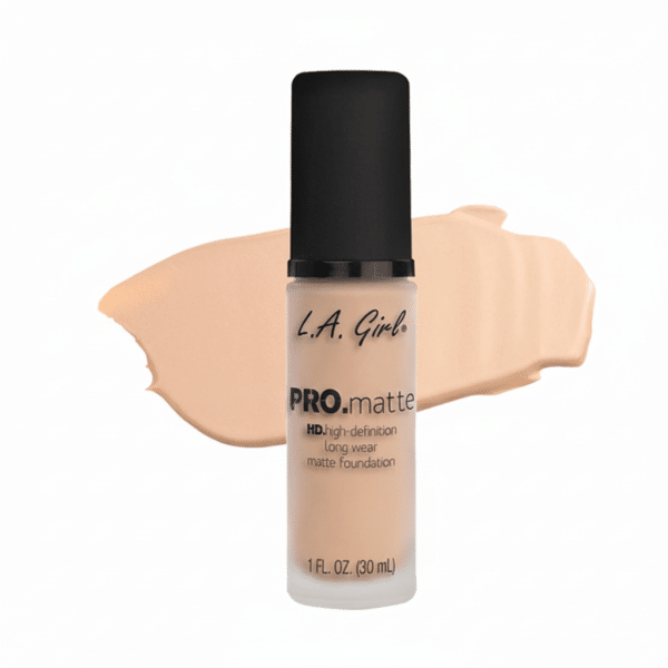 L.A. Girl Pro Matte HD High Definition Long Wear Matte Foundation Porcelain 30ml