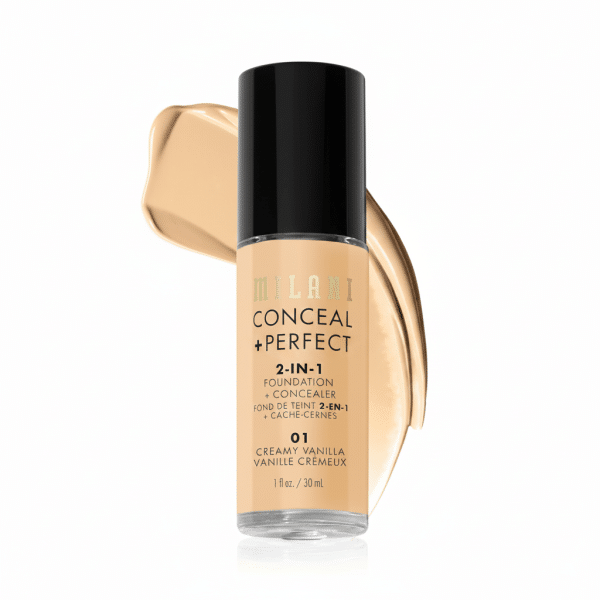 Milani Conceal Perfect 2-In-1 Foundation Concealer 01 Creamy Vanilla 30ml