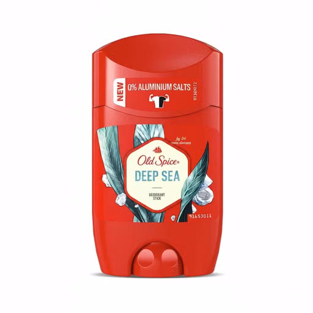 Old Spice Deep Sea Deodorant Stick 0% Aluminium Salts