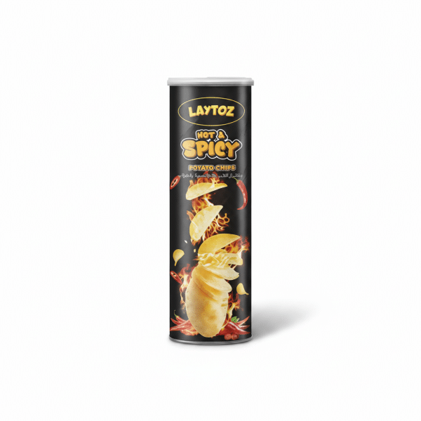 Laytoz Hot Spicy Potato Chips 80g