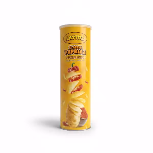 Laytoz Classic Paprika Potato Chips 80g