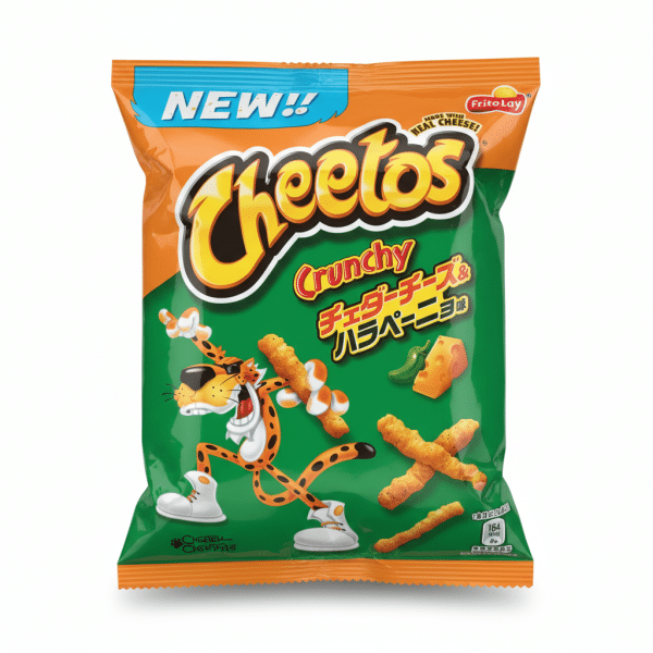 Cheetos Crunchy Cheddar Cheese Jalapeno Flavor Chips 70g