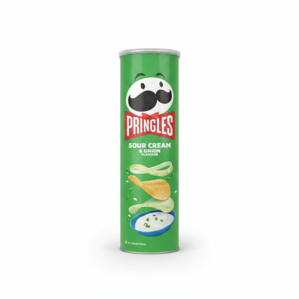 Pringles Sour Cream & Onion Flavour Potato Chips 158g