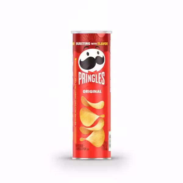 Pringles Original Potato Chips 158g Bursting With Flavor