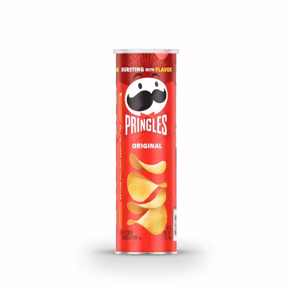 Pringles Original Potato Chips 158g Bursting With Flavor