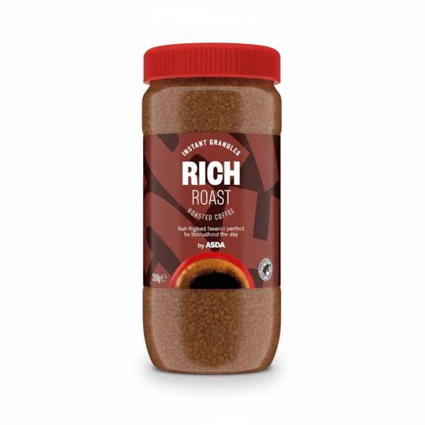 Asda Rich Roast Instant Granules Roasted Coffee 200g
