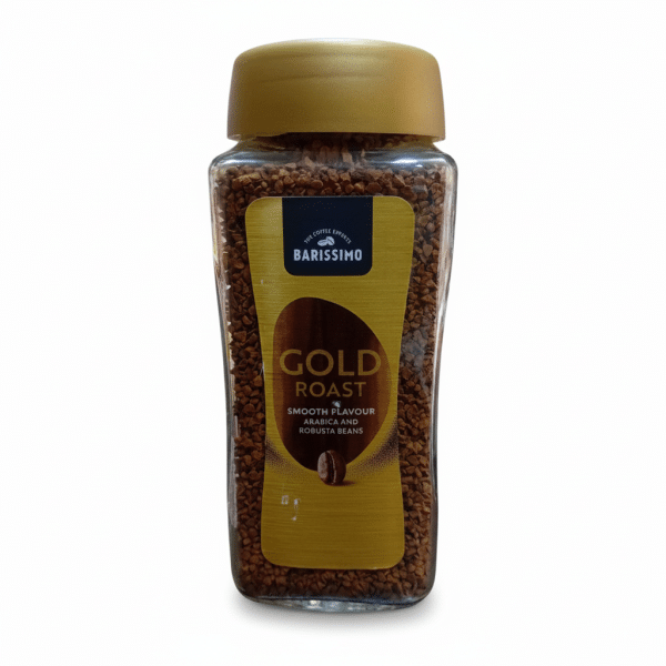 Barissimo Gold Roast Smooth Flavor Arabica Robusta Beans Coffee 200g