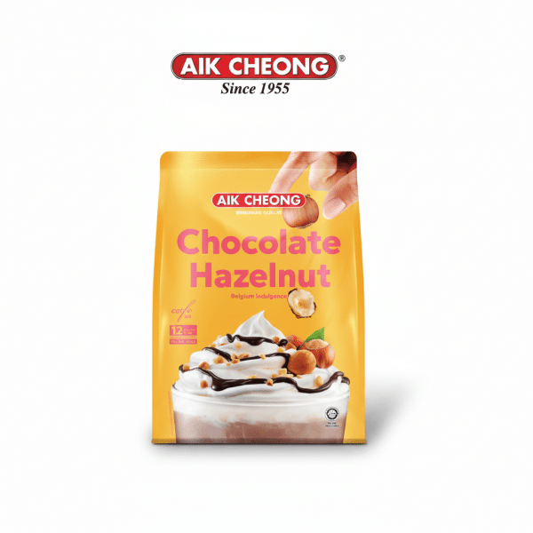 Aik Cheong Chocolate Hazelnut Belgium Indulgence Coffee 456g