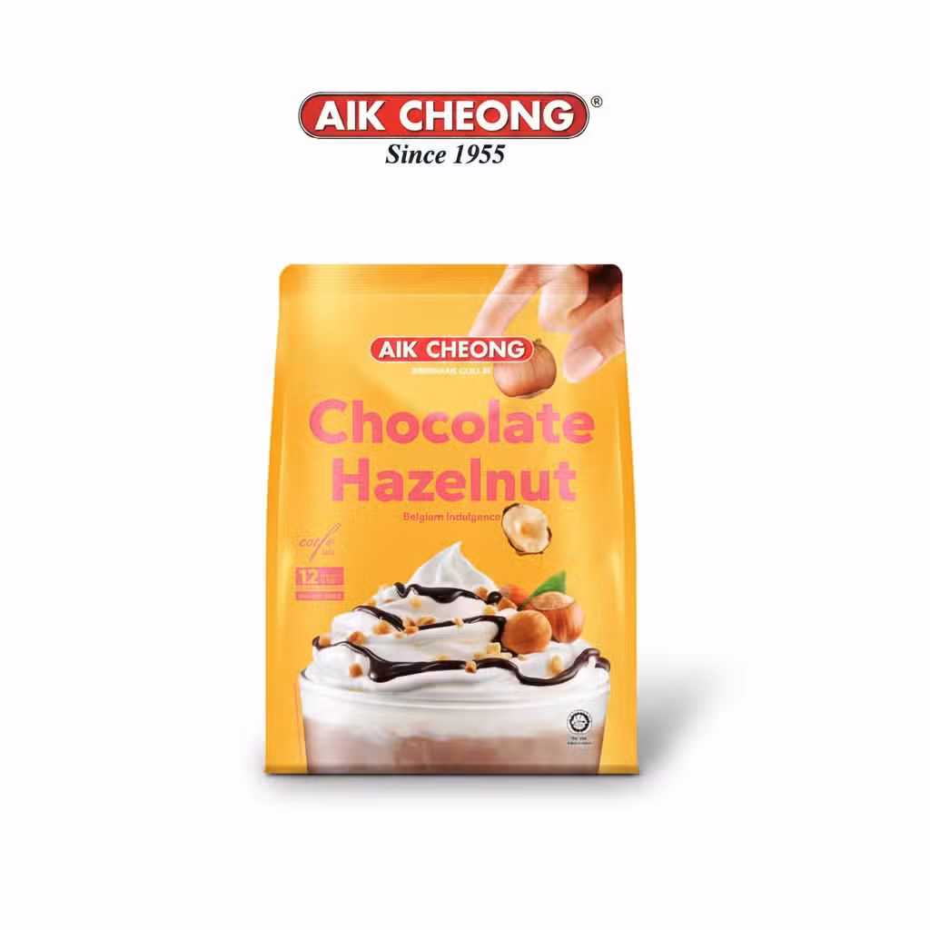 Aik Cheong Chocolate Hazelnut Belgium Indulgence Coffee 456g
