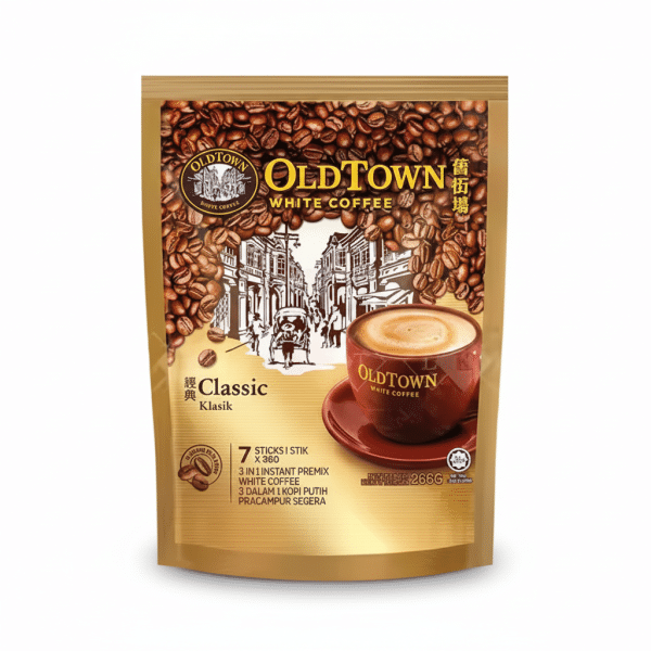 Old Town White Coffee Classic 7 Sticks 266G Instant Premix White Coffee