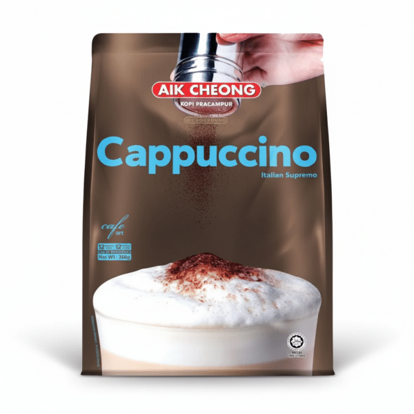 Aik Cheong Cappuccino Italian Supremo Microground Coffee 388g
