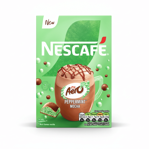 Nescafe Aero Peppermint Mocha 133g Mint flavour mocha