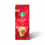Starbucks Toffee Nut Latte Rich Buttery Coffee 86gm 4 Sticks