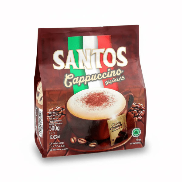 Santos Cappuccino 3in1 Instant Coffee 500gm