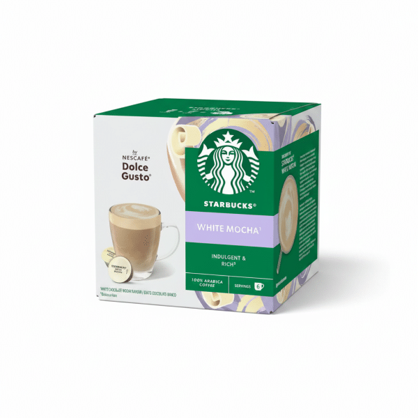 Starbucks White Mocha Indulgent Rich 100 Arabica Coffee 123gm