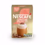Nescafe Cappuccino Unsweetened Taste 8 Sachets Instant Coffee