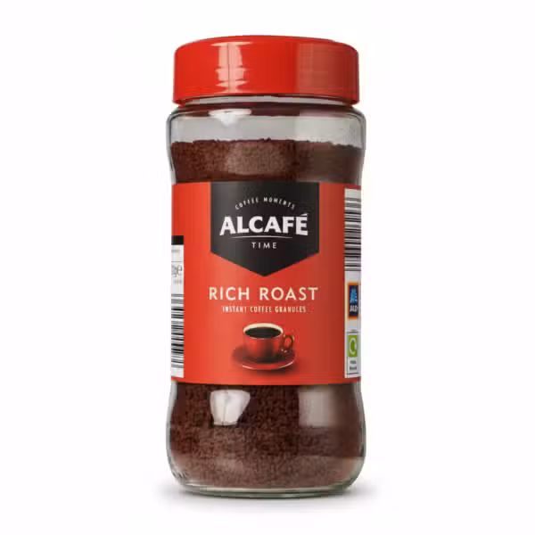 Alcafe Rich Roast Instant Coffee Granules 200gm
